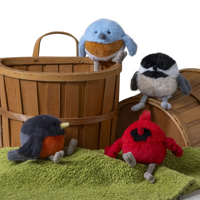 Mary Meyer Adorable Rolly Birds Plush Toys - 5 in.