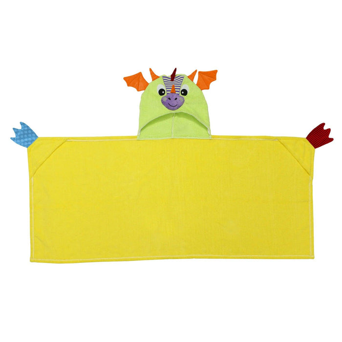 Zoocchini Toddlers & Kids Plush Terry Hodded Bath Towels