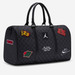 Jordan Monogram duffle bag Black 02
