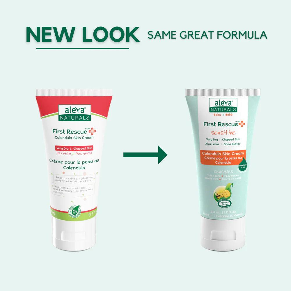 Aleva® - Aleva Naturals First Rescue+ Calendula Skin Cream - 50 ml - 1.7 fl oz.