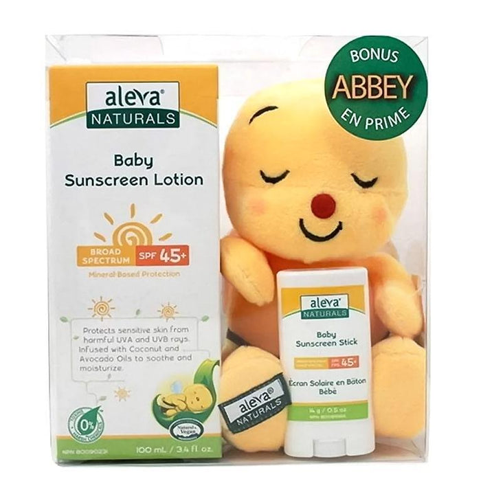 Aleva® - Aleva Naturals Organic Ingredients Baby & Toddler Suncare Gift Set SPF 45+