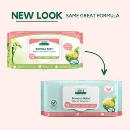 Aleva® - Aleva Naturals® Bamboo Baby® Sensitive Wipes – 72 Count