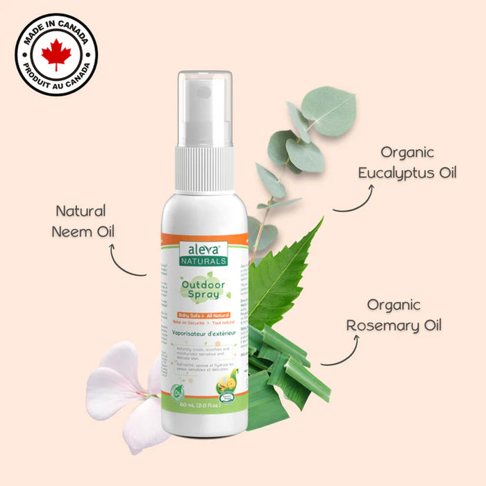 Aleva Natural® Outdoor Spray for Babies & Family | 100 mL