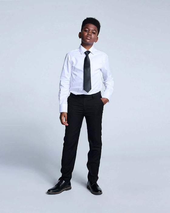 Appaman® Boys Slim Fit Suit Pants – 29 Black style 8SUP6 | Sizes 8–16
