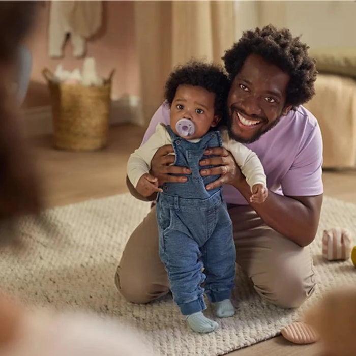 Philips Avent Soothie Classic Round Shaped One Piece Pacifiers - 2 Pack