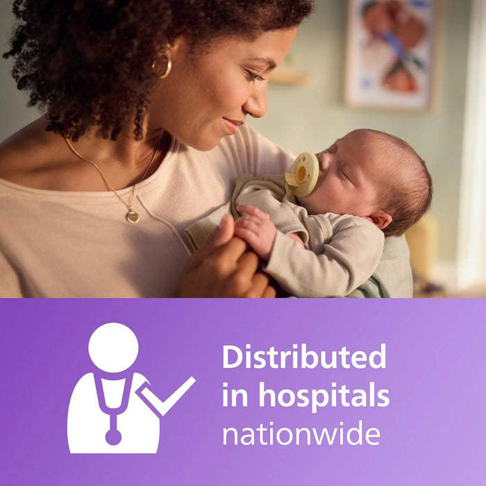 Philips Avent Soothie Classic Round Shaped One Piece Pacifiers - 2 Pack