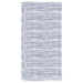 Gerber baby receiving blanket with black and white horizontal stripes, neatly folded.