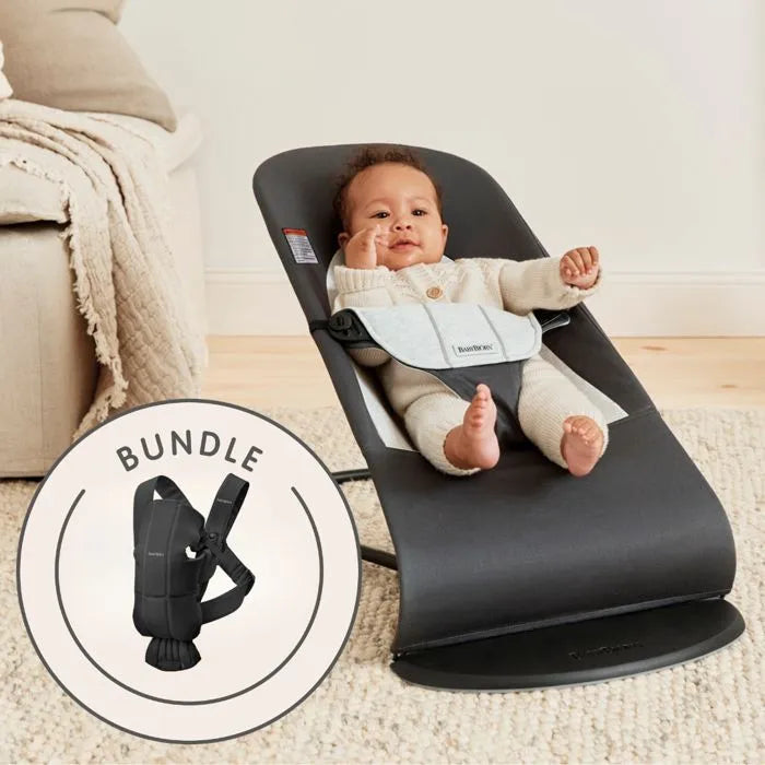 Baby Bjorn® Holiday Bundle | Bouncer Bliss 3D Mesh + Carrier Mini