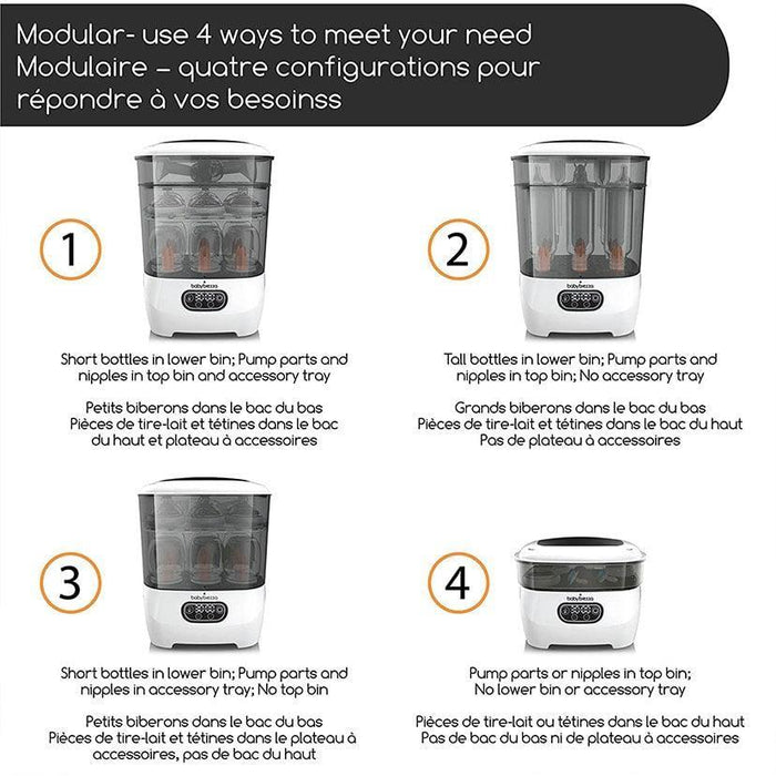 Baby Brezza® - Baby Brezza Baby Bottle Sterilizer and Dryer Advanced