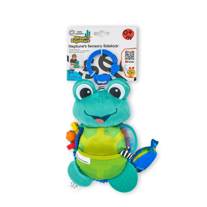 Baby Einstein® - Baby Einstein Neptune’s Sensory Sidekick™ Activity Plush Toy