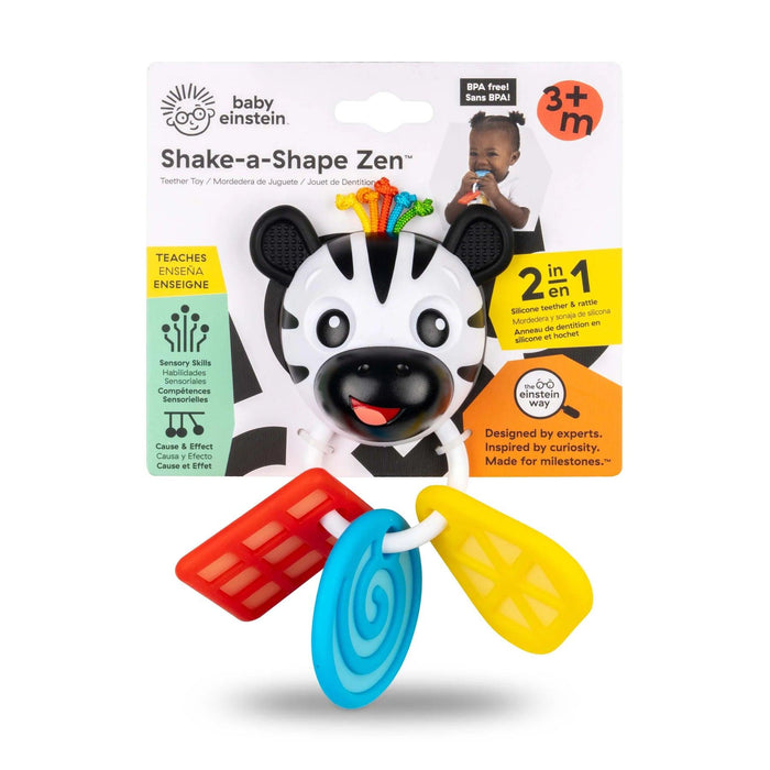 Baby Einstein® - Baby Einstein Shake-a-Shape Zen Teether Toy