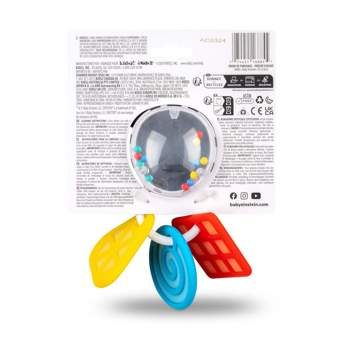 Baby Einstein® - Baby Einstein Shake-a-Shape Zen Teether Toy