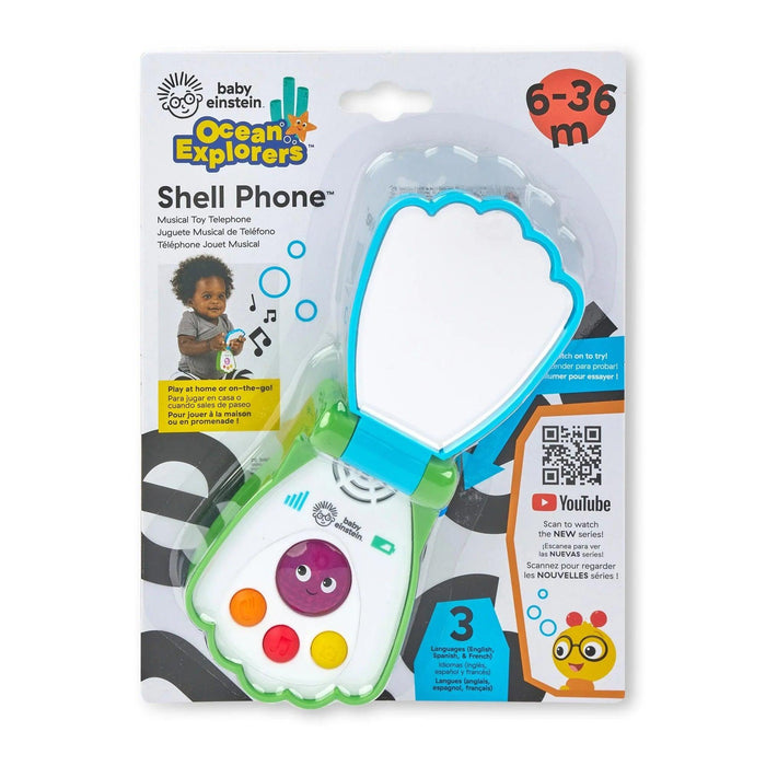 Baby Einstein® - Baby Einstein Shell Phone™ Musical Toy Telephone