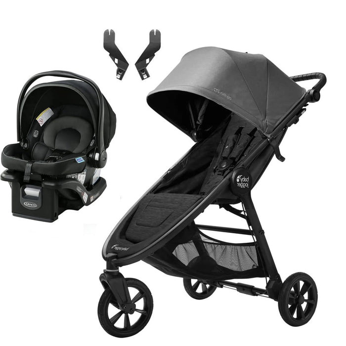 Baby Jogger City Mini GT2 Stroller & Graco Snugride 35 Lit LX Car Seat