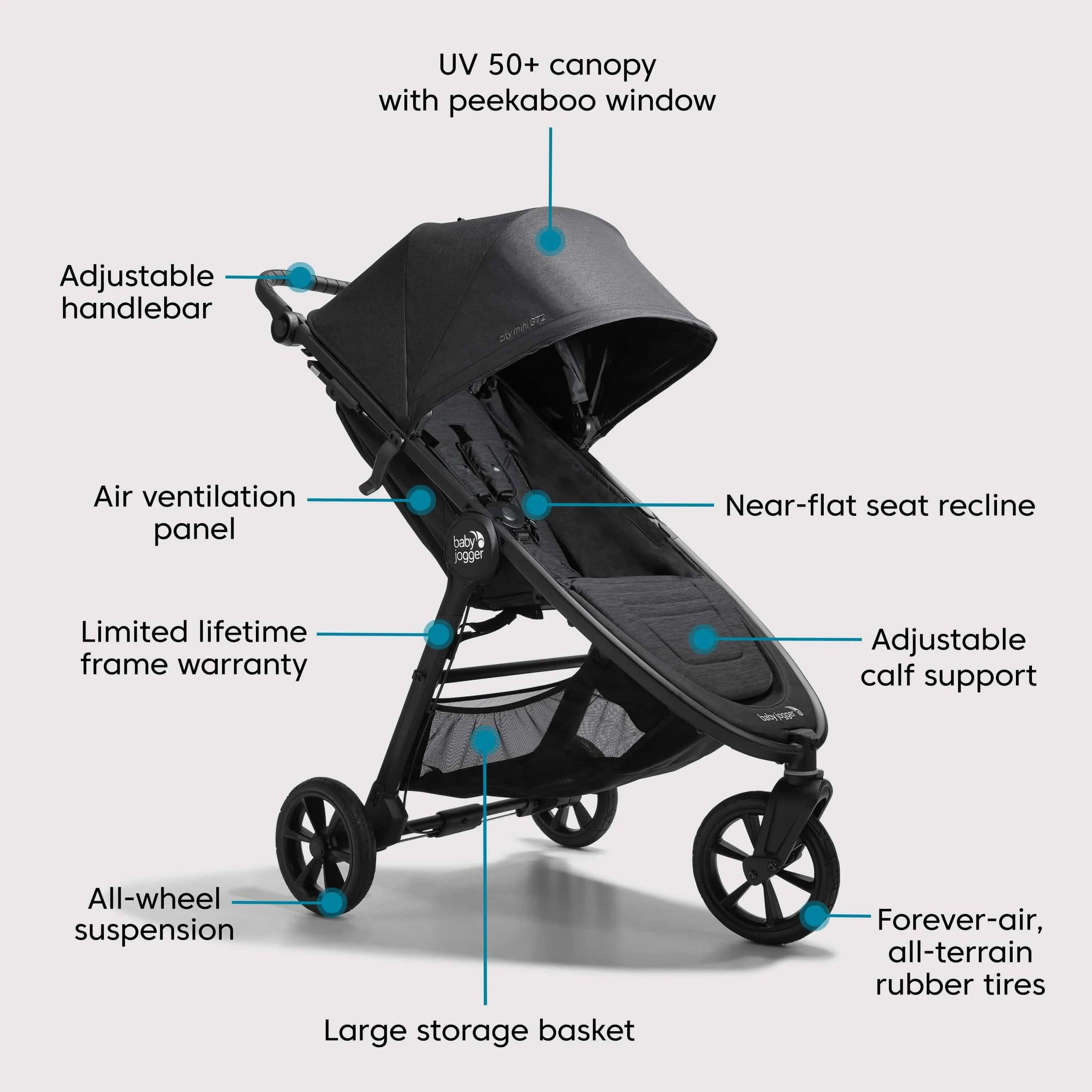 Baby Jogger® - Baby Jogger City Mini GT Stroller and City Go Car Seat