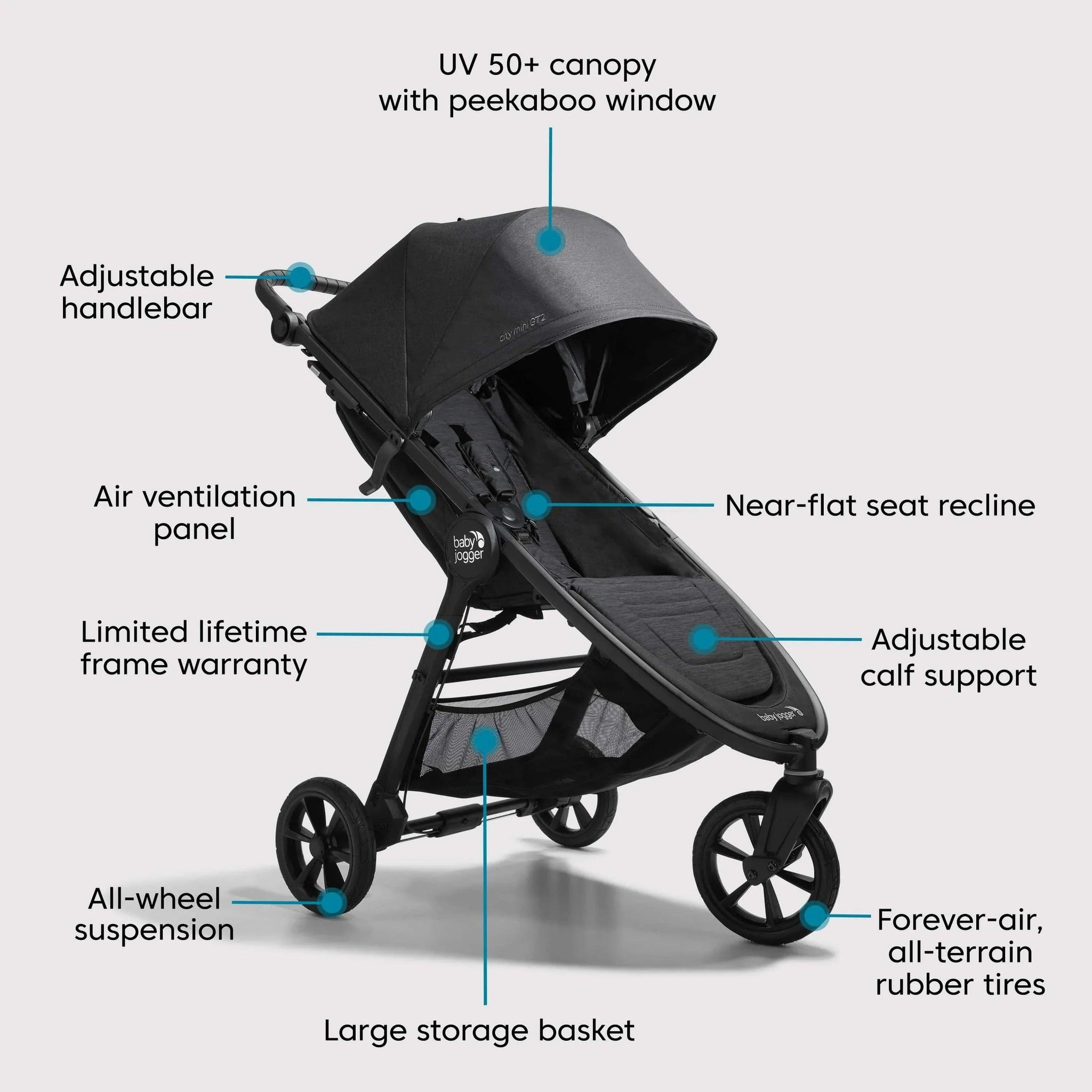 Baby Jogger® - Baby Jogger City Mini GT2 Stroller & Graco Snugride 35 Lit LX Car Seat