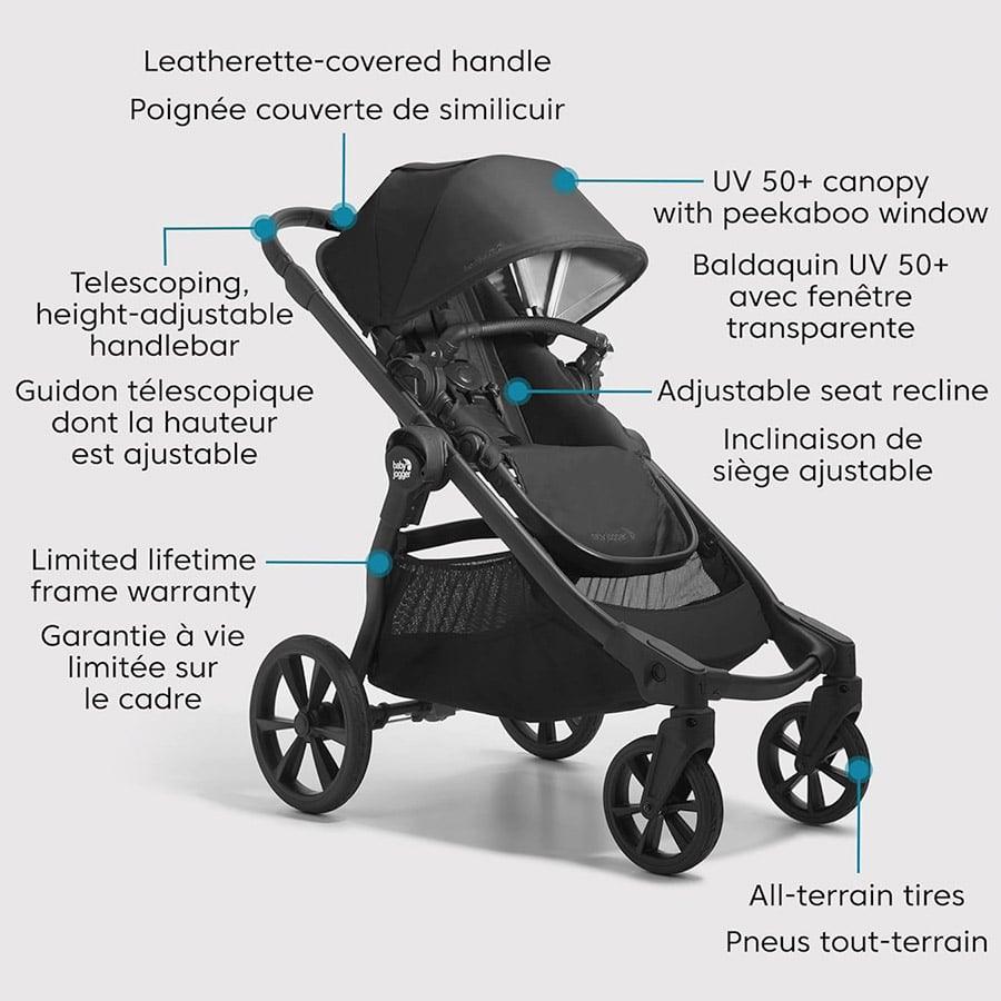 Baby Jogger® - Baby Jogger City Select® 2 Eco Stroller with TENCEL™ Fabric – Modular, Sustainable Comfort