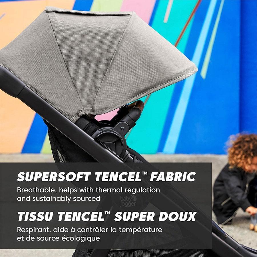 Baby Jogger® - Baby Jogger City Select® 2 Eco Stroller with TENCEL™ Fabric – Modular, Sustainable Comfort