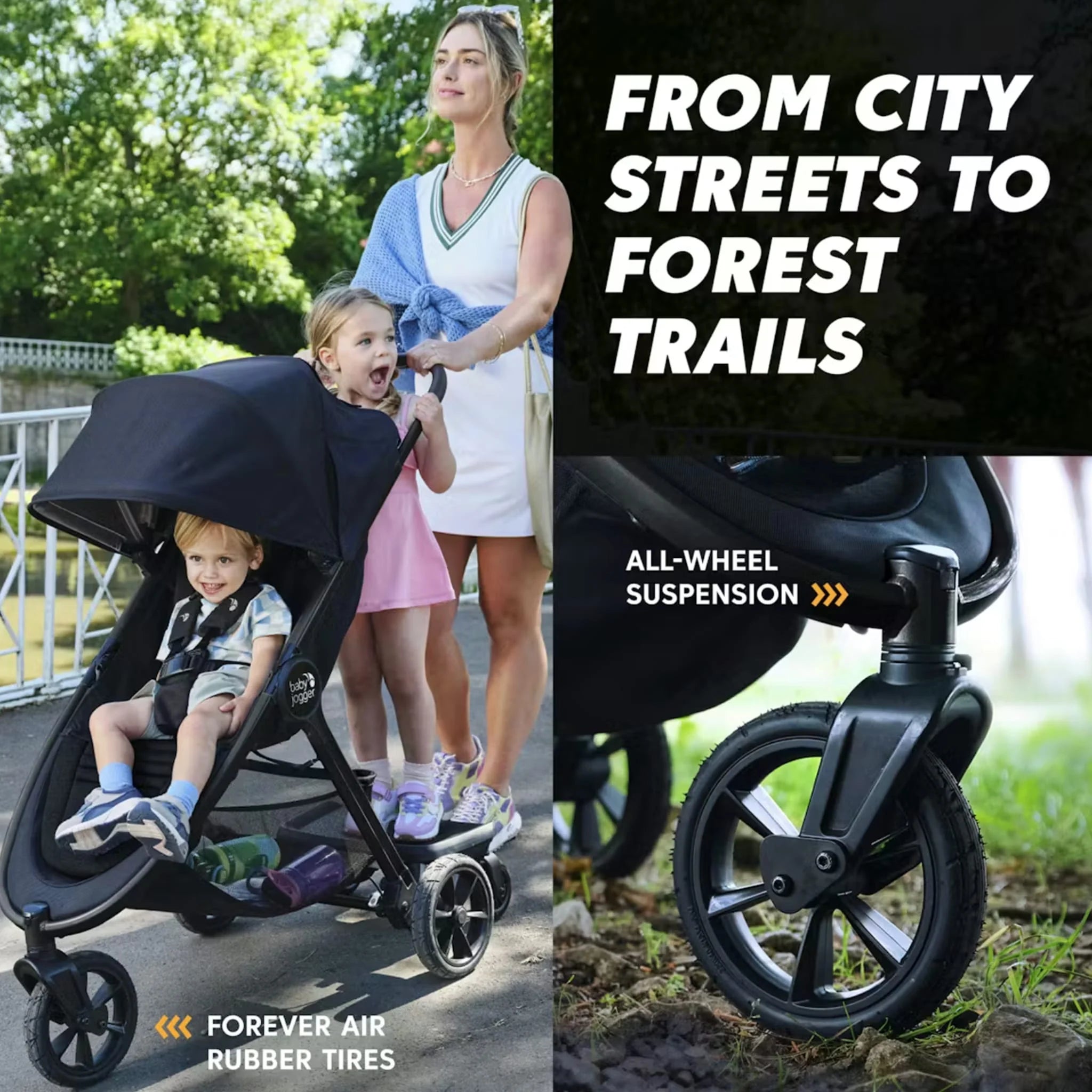 Poussette Tout-Terrain Baby Jogger® city mini® GT3