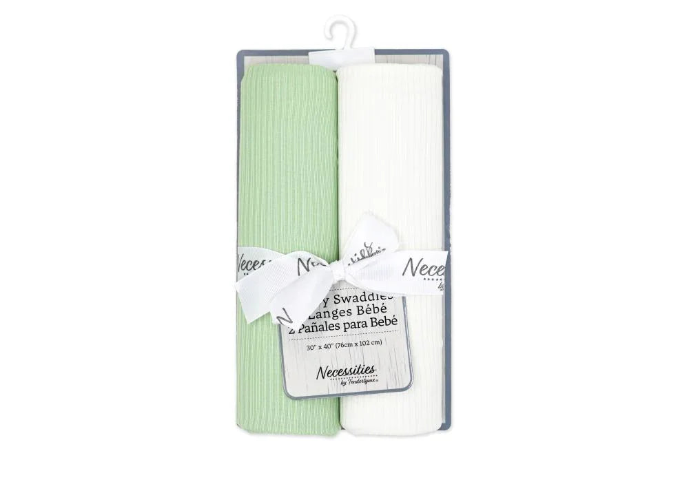 Baby Mode® - Baby Mode Knit Baby Swaddling Blankets - 3 Pack