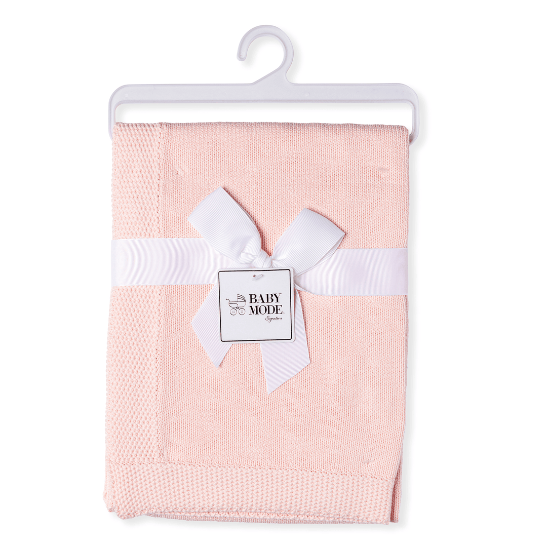 Baby Mode® - Baby Mode Signature Knit Blanket with Border