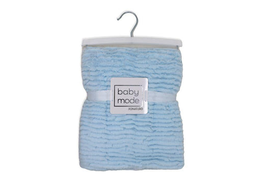 Baby Mode® - Baby Mode Signature Ridged Plush Blanket