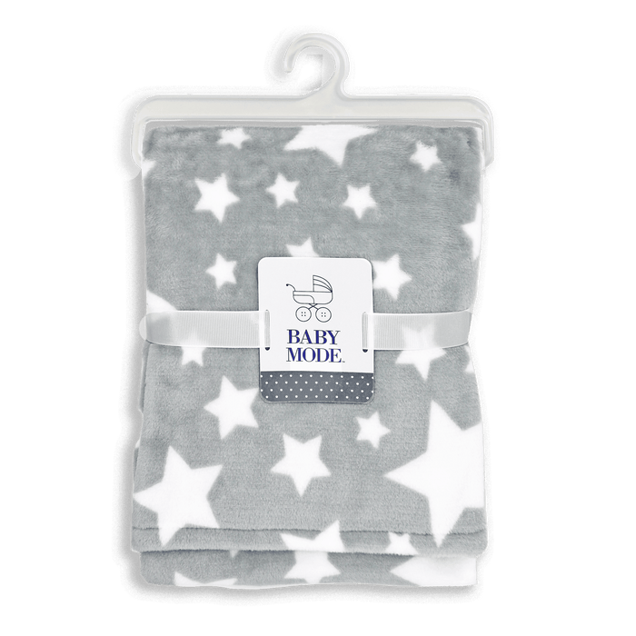 Baby Mode® - Baby Mode Star Flannel Fleece Blanket