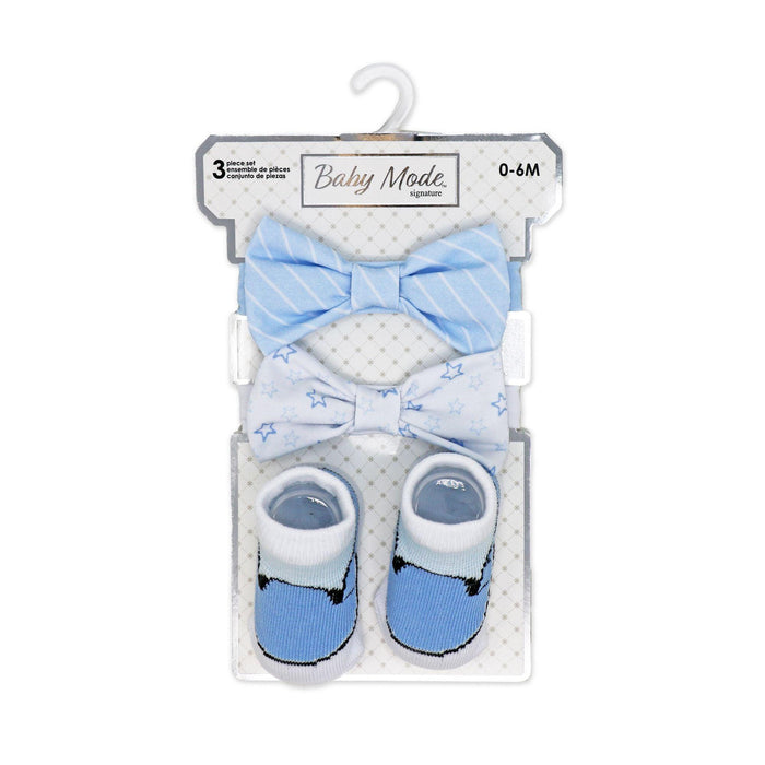 Baby Mode Signature - Baby Mode Signature Baby Bowtie & Sock Set