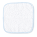 Baby Mode Signature - Baby Mode Signature Solid Washcloth with Striped Trim