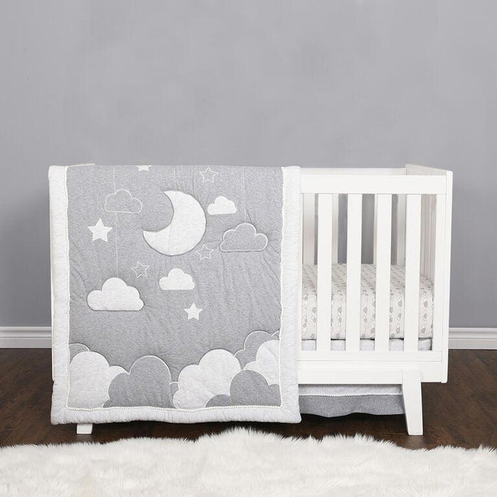 Baby's First by Nemcor - Baby's First by Nemcor 4-Piece Crib Bedding Set - Counting Stars