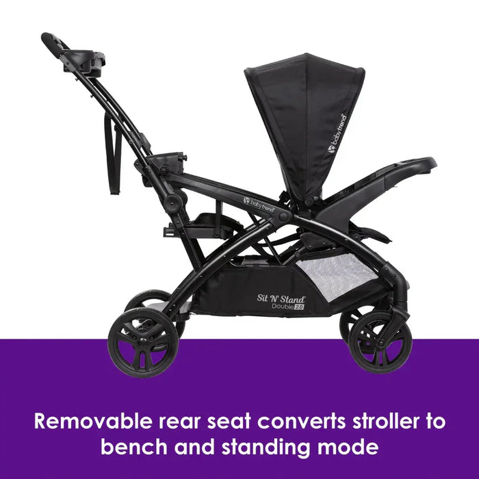 Baby Trend® - Baby Trend® Sit N’ Stand® Double 2.0 Stroller