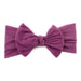 Baby Wisp - Baby Wisp Headband - Nylon Bow - Midnight Mauve - 0M+