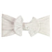 Baby Wisp - Baby Wisp Headband - Nylon Bow - White - 0M+