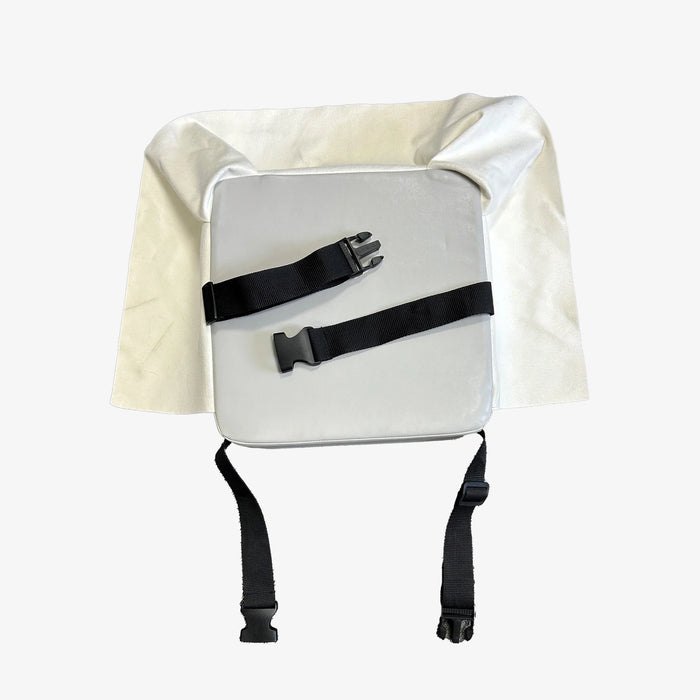 Baby Works® Keep It Clean Toddler Booster Seat – Portable Dining Seat (Grey)