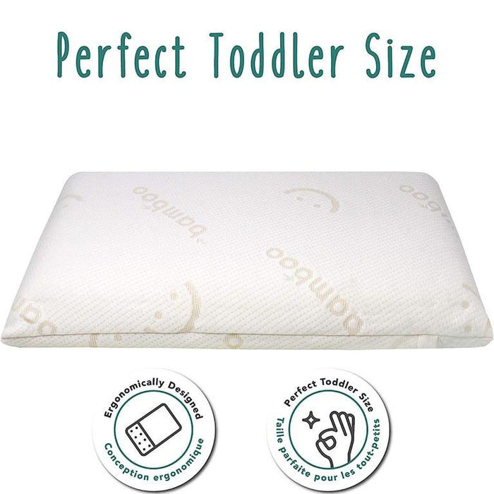 Baby Works® - Baby Works Big Kid Toddler Pillow with Bamboo Pillowcase