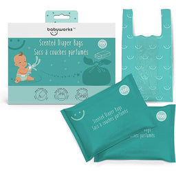 Baby Works® - Baby Works Disposable Baby Diaper Sented Bags - 200ct