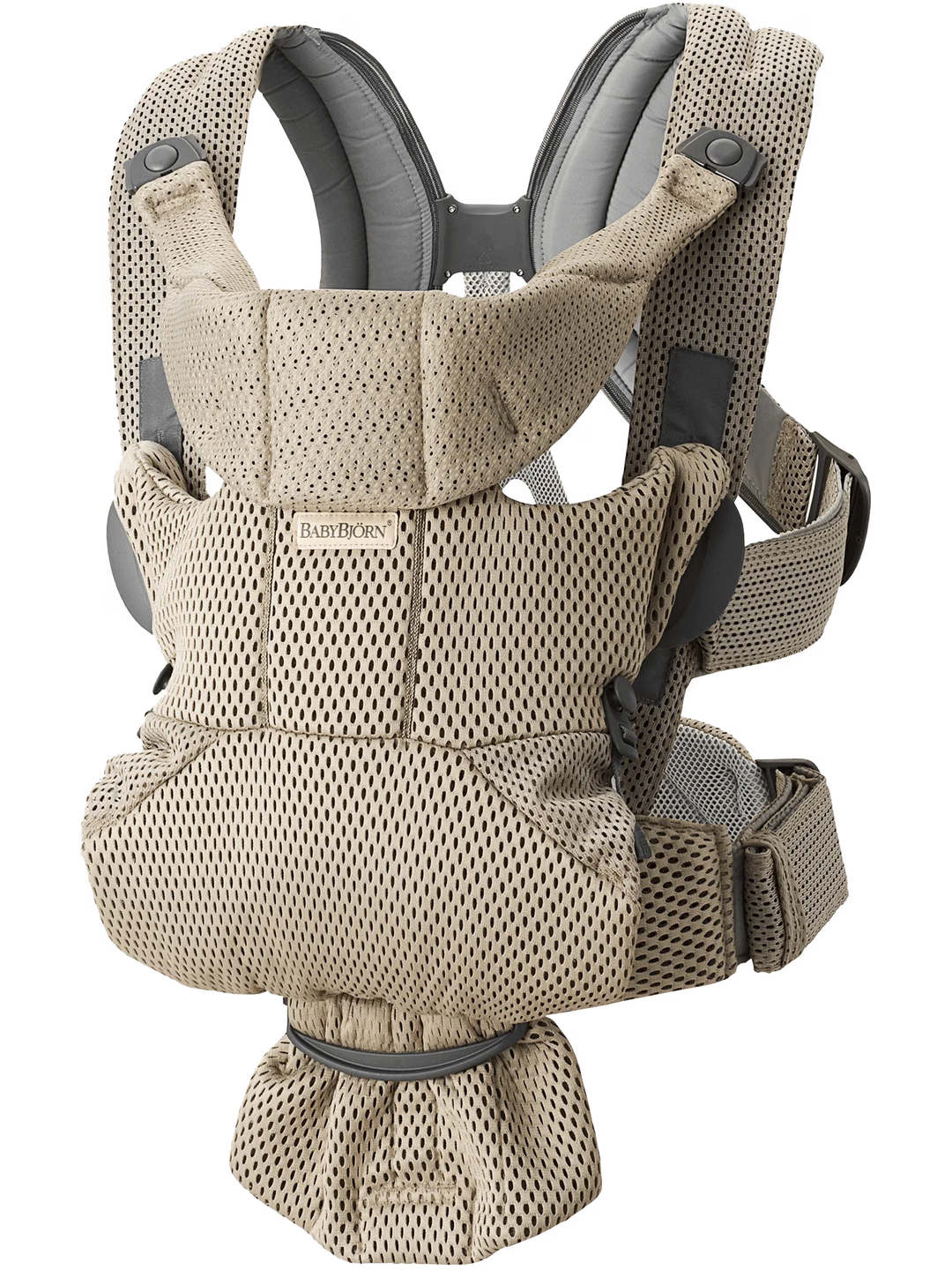 BabyBjörn - BabyBjörn Baby Carrier Free 3D Mesh – Ergonomic Newborn to Toddler Carrier Adjustable Fit & Breathable Fabric – 7–26.5 lbs