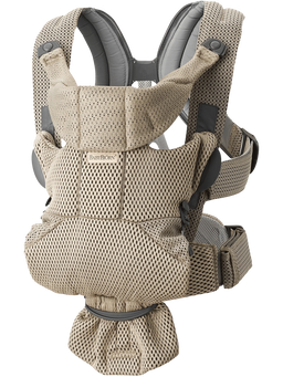 BabyBjörn - BabyBjörn Baby Carrier Free 3D Mesh – Ergonomic Newborn to Toddler Carrier Adjustable Fit & Breathable Fabric – 7–26.5 lbs