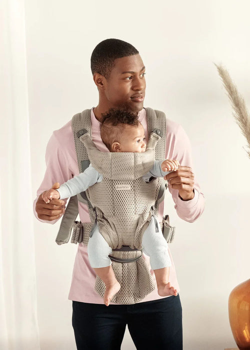BabyBjörn - BabyBjörn Baby Carrier Free 3D Mesh – Ergonomic Newborn to Toddler Carrier Adjustable Fit & Breathable Fabric – 7–26.5 lbs