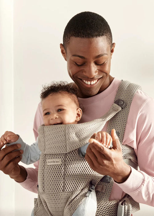 BabyBjörn - BabyBjörn Baby Carrier Free 3D Mesh – Ergonomic Newborn to Toddler Carrier Adjustable Fit & Breathable Fabric – 7–26.5 lbs