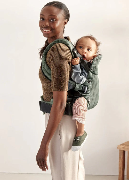 BabyBjörn - BabyBjörn Baby Carrier Harmony – Ergonomic 3D Mesh Carrier with Lumbar Support, Adjustable Fit & Padded Shoulder Straps – Newborn to Toddler (7–40 lbs)