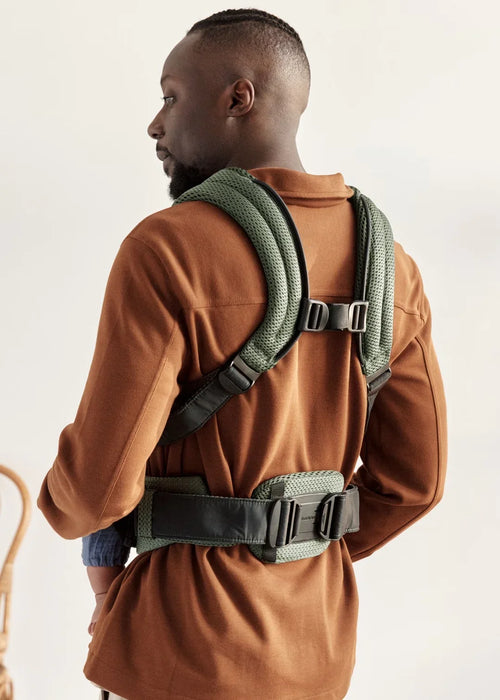 BabyBjörn - BabyBjörn Baby Carrier Harmony – Ergonomic 3D Mesh Carrier with Lumbar Support, Adjustable Fit & Padded Shoulder Straps – Newborn to Toddler (7–40 lbs)