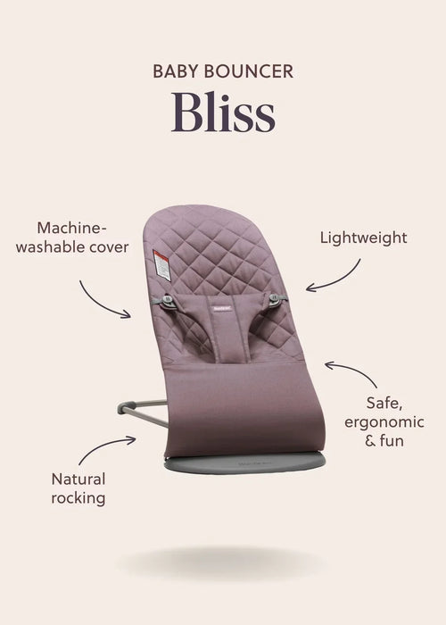 BabyBjörn - BabyBjörn Bouncer Bliss – 3D Mesh – Light beige