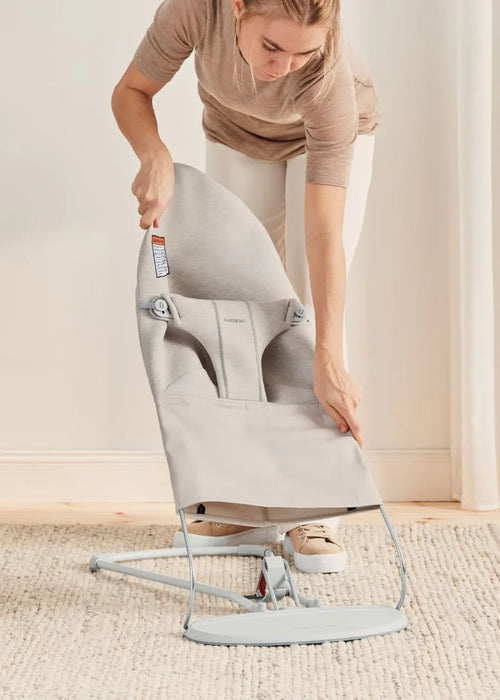 BabyBjörn - BabyBjörn Bouncer Bliss – 3D Mesh – Light beige