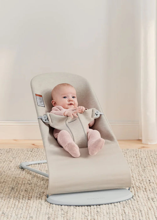 BabyBjörn - BabyBjörn Bouncer Bliss – 3D Mesh – Light beige