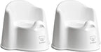 BabyBjörn Potty Chair – Gray/White angle
