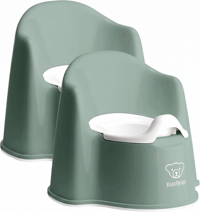 BabyBjörn Potty Chair – Gray/White detail