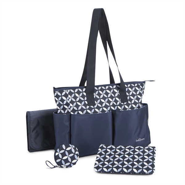 Babyboom® - Babyboom Ivy 4-Piece Tote Diaper Bag