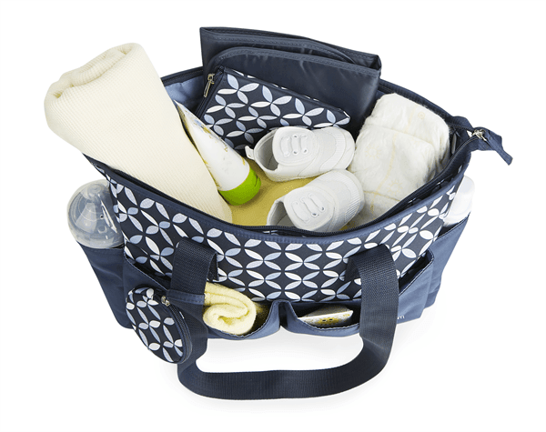 Babyboom® - Babyboom Ivy 4-Piece Tote Diaper Bag