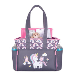 Babyboom® - Babyboom Unicorn Zip Front Tote Diaper Bag